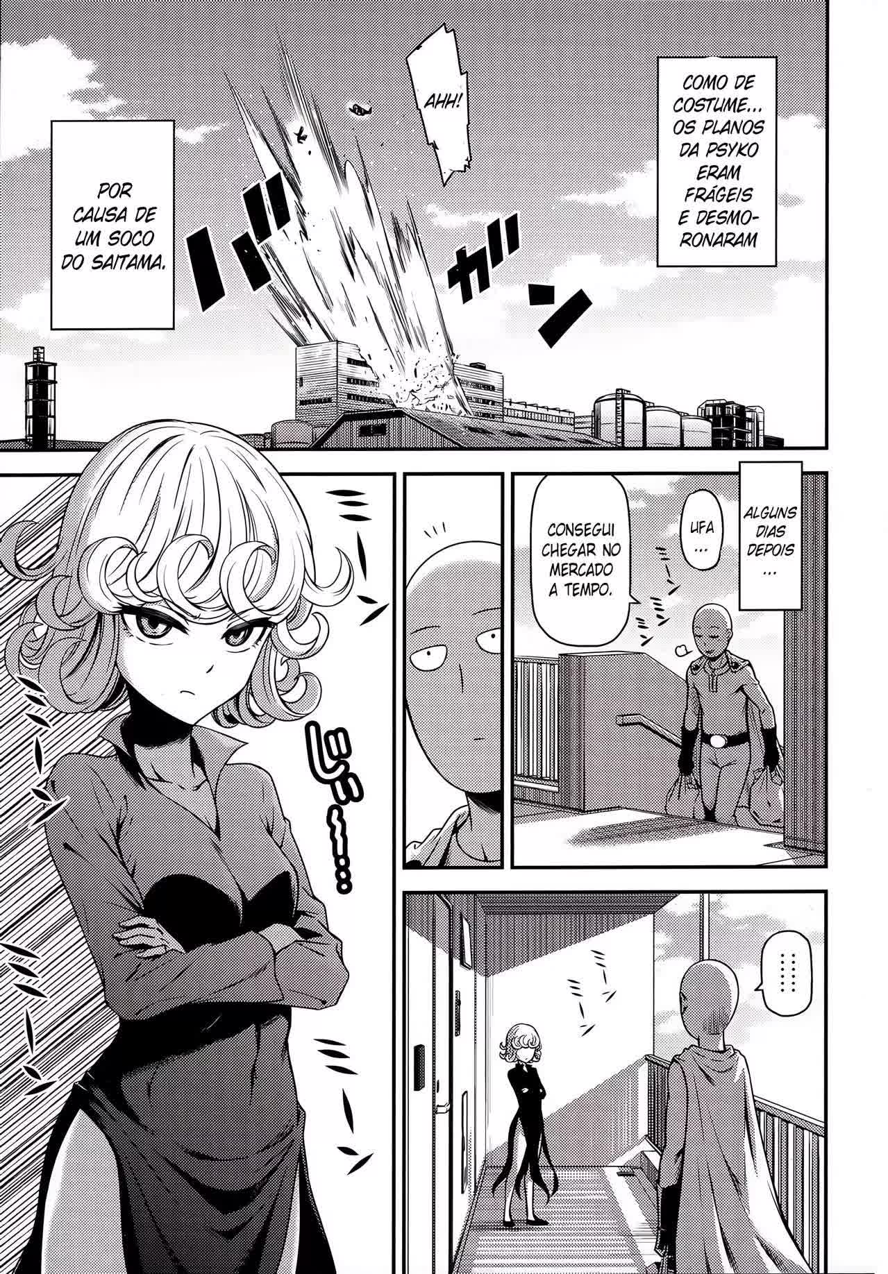 Ler One Punch Man A Disputa das Irmãs por Sexo com Saitama Capítulo 1  Online - MegaHentai