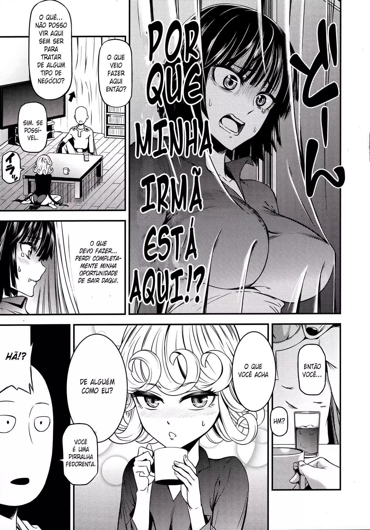 Ler One Punch Man A Disputa das Irmãs por Sexo com Saitama Capítulo 1  Online - MegaHentai