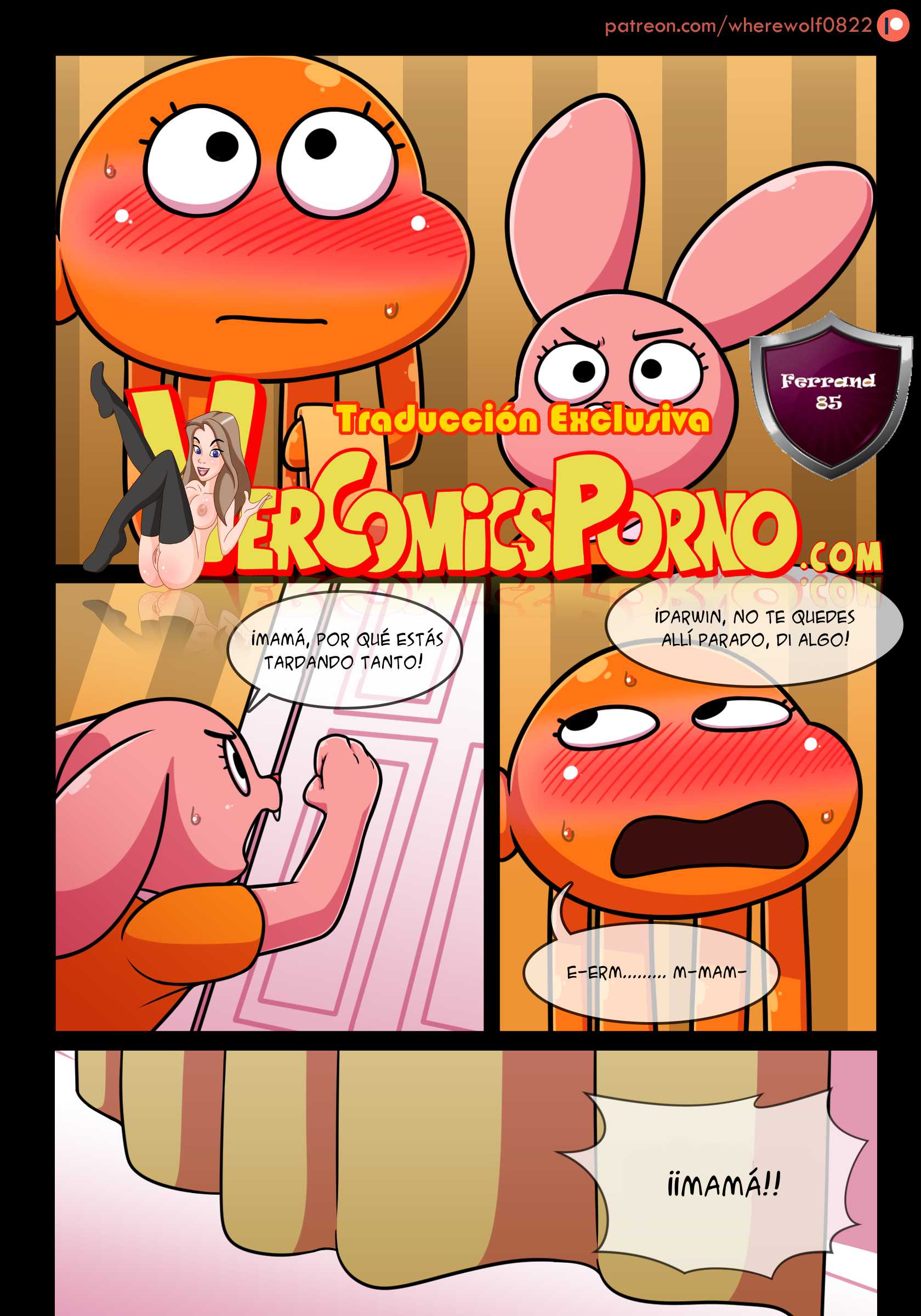 Ler O Incrível Mundo de Gumball Capítulo 1 Online - MegaHentai